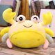 thumbnail image 3 of Cute Crab Ocean Small Hairy Plush Toys Creative Ocean Soft Stuffed Animal Crab Dolls Kawaii Plushies Doll Gift Decorations Kids, 3 of 5