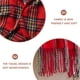 thumbnail image 3 of Bufanda clásica suave y lujosa de cachemira a cuadros para invierno, cálida, para hombres y mujeres, chales largos, bufandas de rejilla, suaves y ligeras, 3 of 5