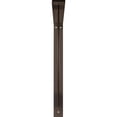 thumbnail image 3 of Ekena Millwork 2"W x 20"D x 20"H Bulwark Steel Bracket, Hammered Brown, 3 of 12