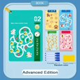 thumbnail image 4 of 192 Patterns Children's Maze Training Book Whole Brain Thinking Intelligence Development Training, Mind Maze Training Card Can Be Repeated To Write Children's Concentration Puzzle Toys, 4 of 5