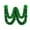 Green, variant on 2026 St.Patrick's Day Tinsel Garland Shamrock Clover Green Metallic Tinsel Garland Hanging Foil Garland for St. Patrick's Day Irish Festival Party Indoor Outdoor Decoration (7 Inch)