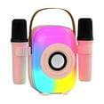 thumbnail image 2 of Qwtwty Outdoor Speakers Wireless Bluetooth Karaoke Speaker with Microphone - All - in - One Portable Speaker for Kids' Indoor Outdoor Singing Entertainment, 2 of 9