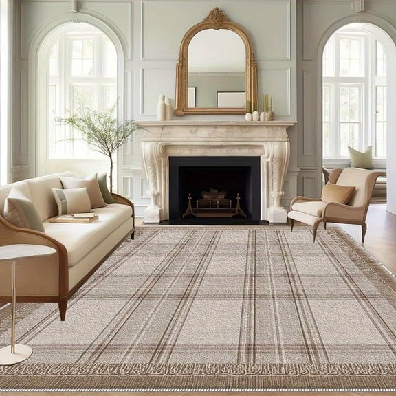 6.5'x10' bedroom carpet carpet rug area rug neutral area rug soft soft area rug