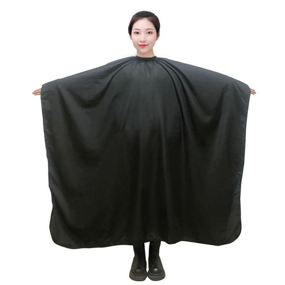 Delantal de corte de pelo Fernando Capa de peluquería profesional Negro 160 cm x 145 cm