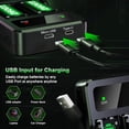 thumbnail image 4 of Baterías Recargables 4x2600mAh para Xbox Series X/S y One S/X con Estación de Carga Rápida - Paquete de Batería para Control Xbox, 4 of 5