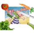 thumbnail image 2 of Caroline's Treasures Moose on the Beach Glass Cutting Board Large, 2 of 2
