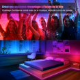 thumbnail image 4 of Super Shiny 3M 3M LED Ribbon [App Smart Control] Multicolor Bluetooth 5050 RGB LED Strip Music/Voice Sync Cambio de color para el hogar Leeclairage Party Decoration esquí esquí Gafas de esquí, 4 of 5
