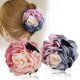 thumbnail image 1 of Big Camellia Flower Hair Claws Clips Women Girls Muliticolor Rose Large Hair Clamps Ponytail Holder Barrettes Hair Accessories, 1 of 5