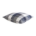 thumbnail image 2 of Mainstays Decorative Throw Pillow, Plaid, Square, Navy, 18''x18'', 1 Pack, 2 of 2