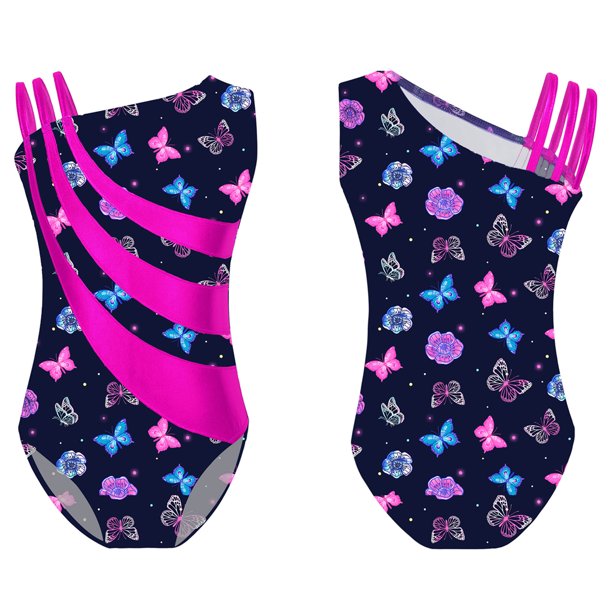 MSemis Team Basic Girls Gymnastics Leotards