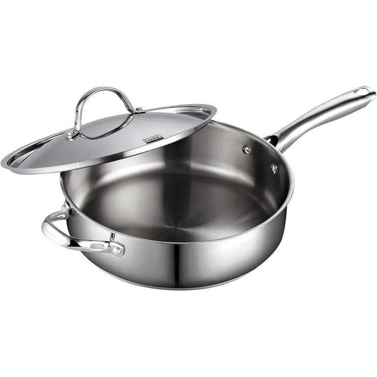 Zwilling saute Pan. Cook Silver. Stainless Steel sauté-Pan Milady ref. 3502.28. Кастрюли cook
