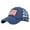 Blue, variant on yunLCZ USA Flag Women Men Sun Hat Star Embroidery Cotton Baseball Cap Trucker Hat Adjustable Hip Hop Hat Unisex Vintage