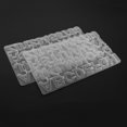 thumbnail image 5 of Molde de fundición de resina YONGSHENG paquete de 4 moldes de silicona con números de letras transparente, 5 of 5