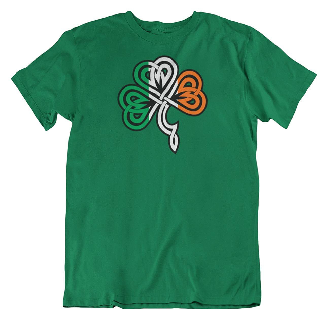 6 Color Options Flag of Ireland Shamrock T-Shirt Unisex Original Faded Design