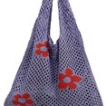 thumbnail image 2 of Bolso de mano para mujer, monederos vagabundos de flores, bolsos de compras suaves de gran capacidad, bolso de mano para mujer, 2 of 8
