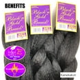 thumbnail image 6 of 10 Pack Value Deal - Classic Braids #4/27 3oz. Kanekalon Synthetic Jumbo Braiding Hair, 6 of 6