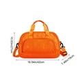 thumbnail image 3 of Leodye 1PCS Breathable Mesh Travel Tote Bag with Detachable Shoulder Strap Organizer for Beach Swimming Gear Gym Sports Accessories Sorting -16.53 × 10.62 × 7.48 in, 3 of 6