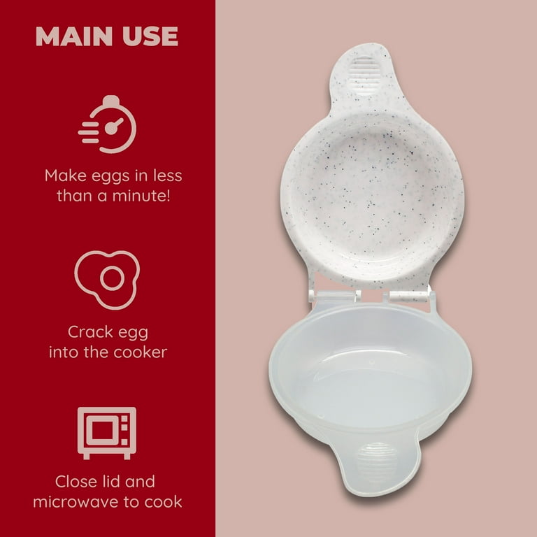 Good Living Microwave Egg Muffin Breakfast Sandwich Pan for Good Living Microwave Egg Muffin Breakfast Sandwich Pan for