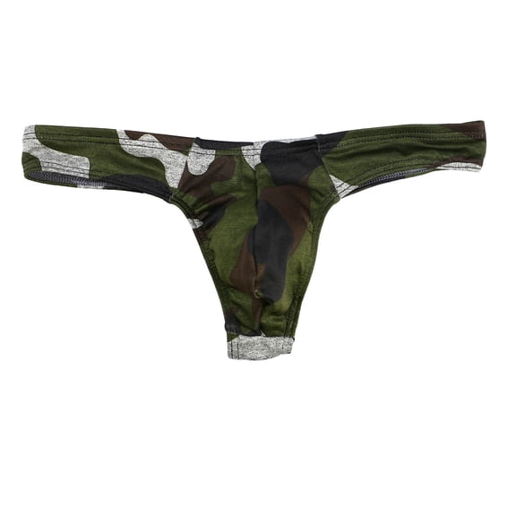 Vedolay Panties For Men Mens Compression Short Underwear Boxers Briefs Soft Comfortable Remote Underwear,Army Green XL