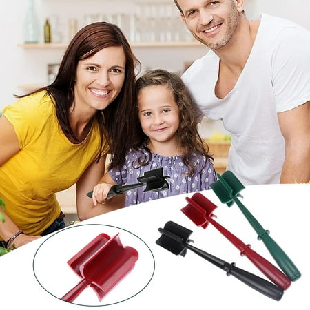 

YFMALL 5 Curve Blades Long Handle Heat-Resistant Food Grade Meat Chopper Beef Potato Chopper Cookware Utensil Kitchen Tool