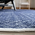 thumbnail image 6 of SAFAVIEH Boston Donnchad Striped Cotton Runner Rug, Navy, 2'3" x 7', 6 of 9