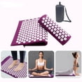 thumbnail image 5 of 1 Uds almohadilla de acupresión almohada morada + cojín + funda de tela, 5 of 5
