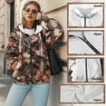 thumbnail image 6 of Uorisanigo Camo Hunting Women Oversized Sweatshirts Soft Lightweight Womens Loose Zipper Sweatshirt Comfortable Long Sleeve Fall Outfits Winter Clothes Size XS, 6 of 7