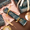 thumbnail image 4 of Rollo de papel de regalo Homeral Blue 43x10 m 3D Metallic, 4 of 7
