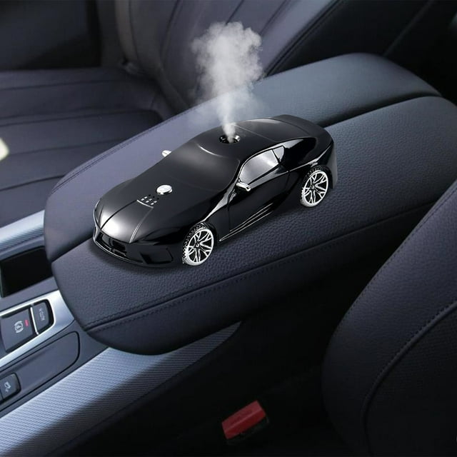 RKSTN A Aromatherapy Alloy Car Model Automatic Spray Decoration Black Home Decor