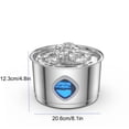 thumbnail image 3 of BotaniNest Water Bowl Quadruple Filtration System Super Quiet Smart Continuous Circulating Water Stainless Steel Easy To Clean Water Display ( Shaped Water Dispenser + Filters*2), 3 of 6