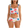thumbnail image 2 of HEFEI , Bikini Imprimé Mode pour Femmes, Maillot de Bain Rehausseur, Ensemble de Plage, 2 of 4