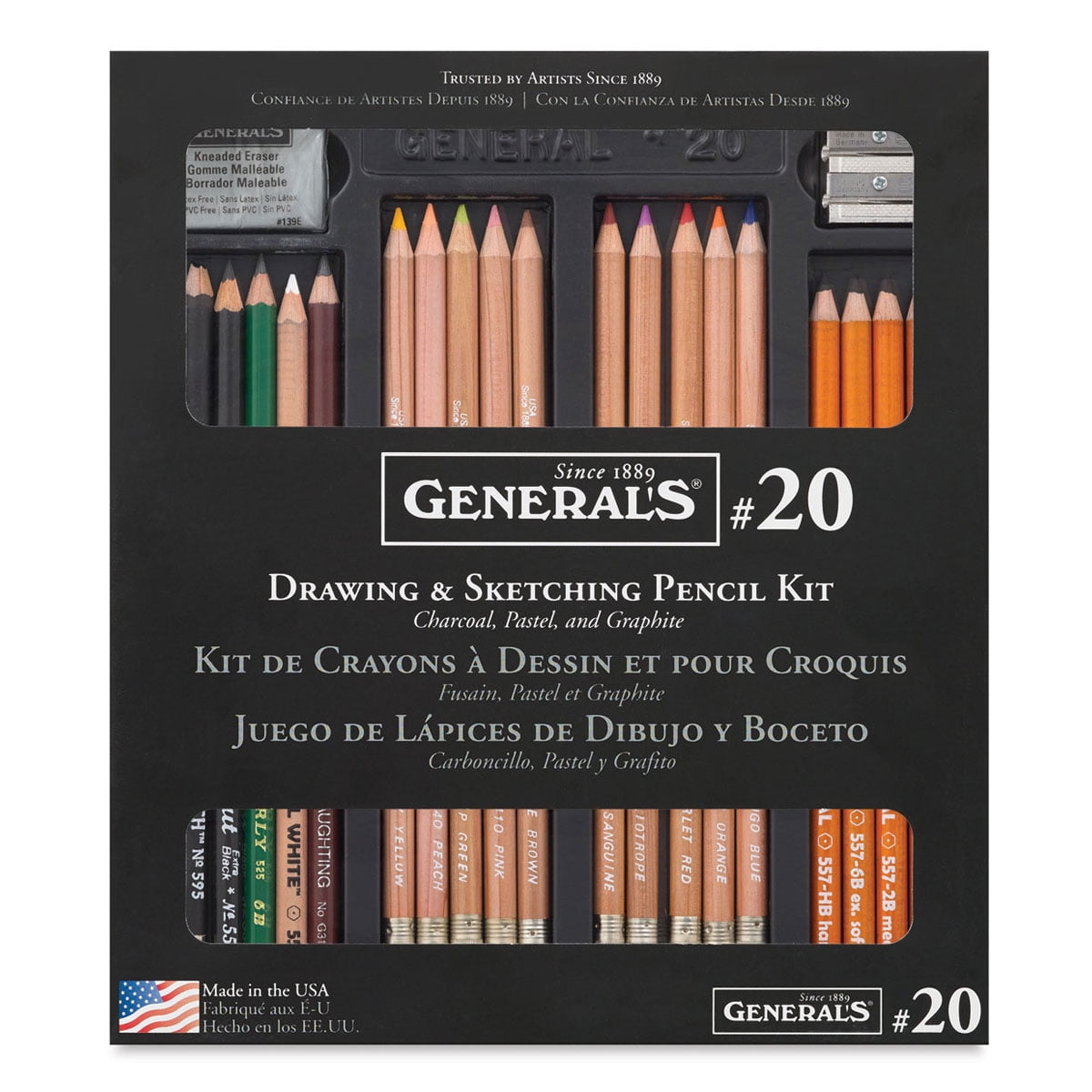 General's Classic Sketching & Drawing Kit