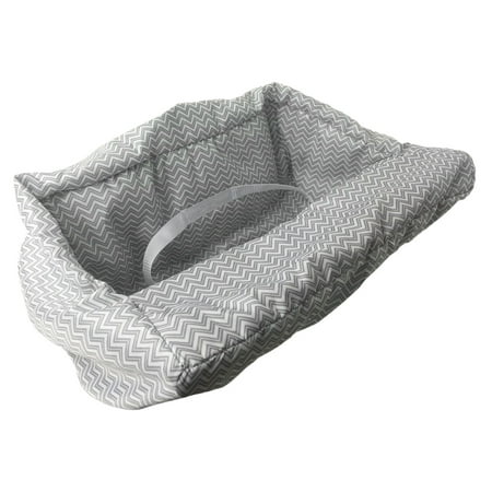 Shopping Cart Cover Seat Cushion Chair Seat Cover Dining Chair Cover Gray Gray wave