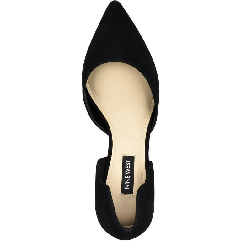 Nine West Womens Mence Suede Pointed Toe D Orsay Heels Walmart