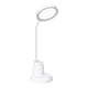 thumbnail image 2 of Lámpara de escritorio recargable con portalápices y soporte para teléfono | Brazo de cuello de cisne flexible de 360° | 3 modos de iluminación y luz LED regulable que cuida la vista para oficina en, 2 of 8