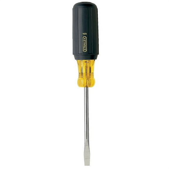 STANLEY 66-089 3/16" x 3" Vinyl Grip Standard Screwdriver