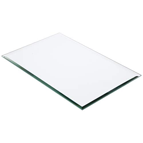 12 inch x 18 inch Plymor Rectangle 5mm Beveled Glass Mirror 