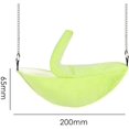 thumbnail image 2 of Cama de plátano para hámster, casa, animal PEQUEÑO, hamaca cálida, accesorios para jaula, nido para dormir de rata, planeador de caramelo, hámster, pájaro, mascota, 2 of 5
