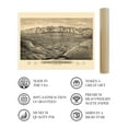 thumbnail image 4 of HISTORIX 1877 Santa Barbara California Vintage Map Poster Wall Art Print, 18 x 24 Inch, 4 of 8