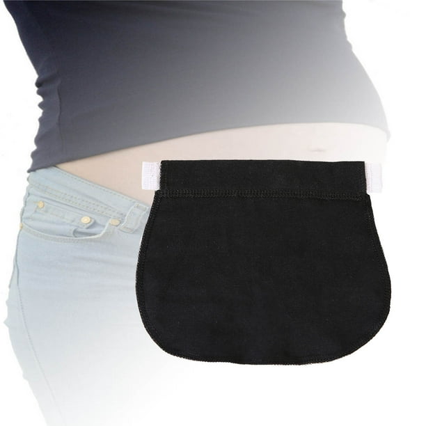 Black Pantalon De Grossesse En Denim Extensible Et Filiforme Pour