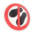 thumbnail image 4 of Panneau de Signalisation Rond Anti-Trafic pour Animaux 1Ensemble, 4 of 6
