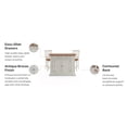thumbnail image 3 of Homestyles Americana Wood Kitchen Island in Off White, 3 of 31