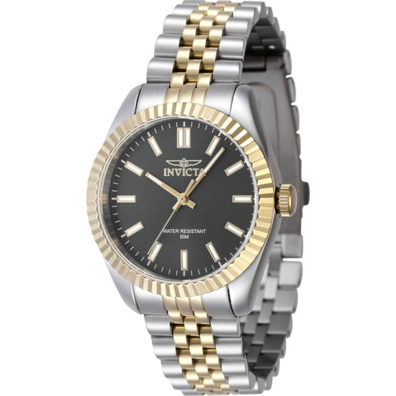 Invicta 47499 Women's Specialty Black Dial Two Tone Bracelet Watch