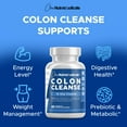 thumbnail image 6 of Colon Cleanse and Detox Quick Detox Colon Cleanser - Eliminate Toxins With Effective Total Detox Cleanse and Boost Energy with Advanced Colon Cleanse Gut Health Supplement - 120 Capsules - 2 Pack, 6 of 6
