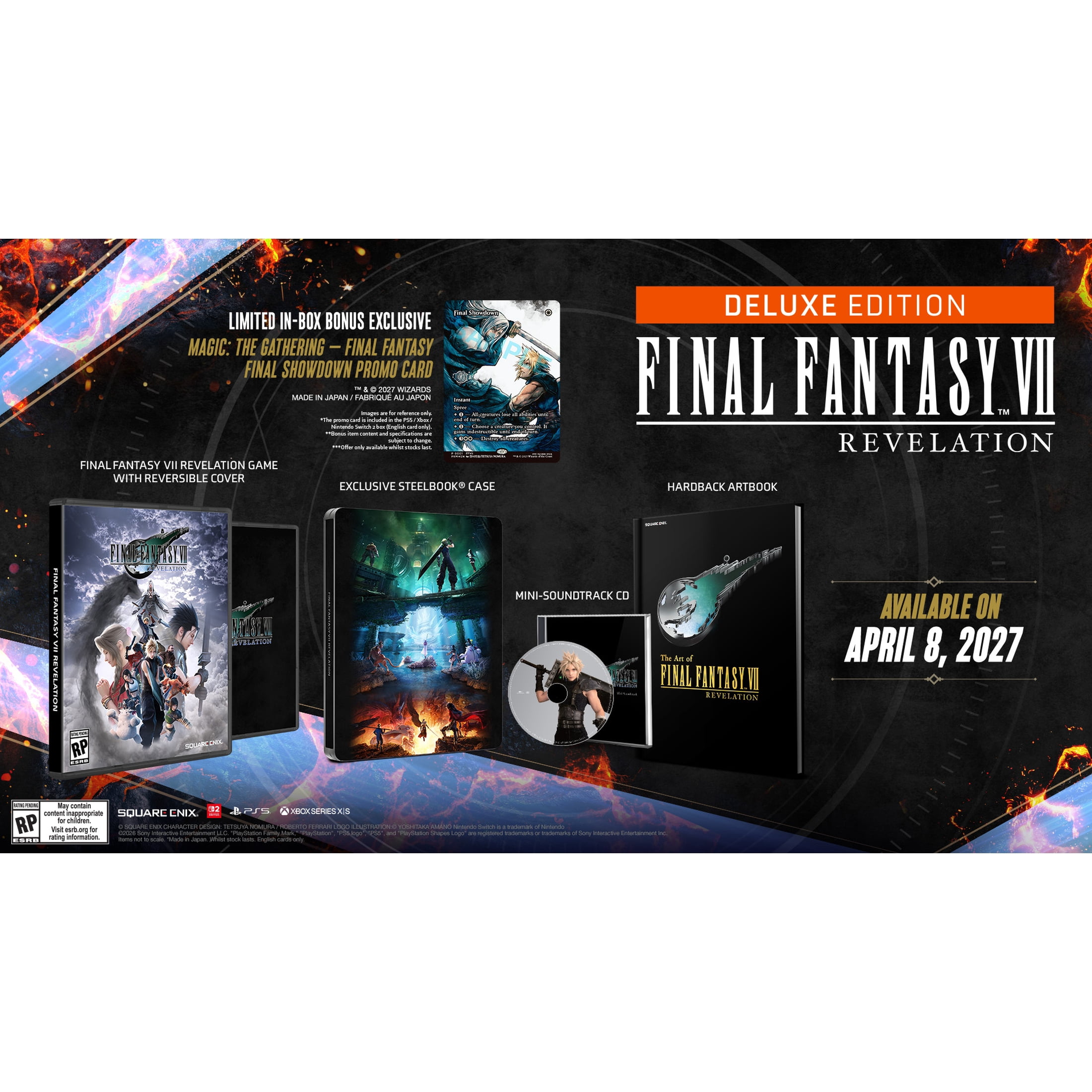 Final Fantasy VII Revelation - Deluxe Edition - Nintendo Switch 2 Game