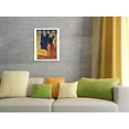 thumbnail image 4 of Oslo Norway - 900 Years 1950 - Harald III King of Norway - SAS - Vintage Airline Travel Poster by Ottar M. Michaelsen c.1950 - Fine Art Rolled Canvas Print 16in x 20in, 4 of 4