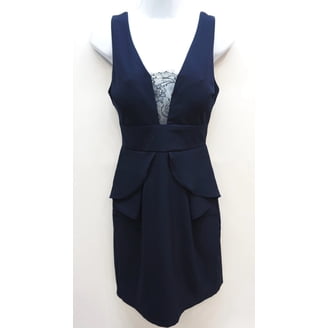 blue satin strapless maxi dress Alana Strapless Double Twist Tie Back Maxi Dress main image 1