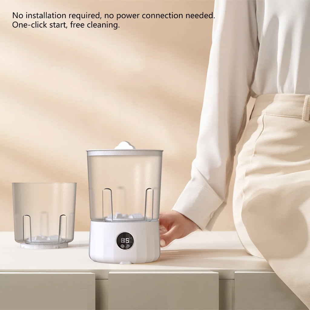 Efficient Washing Machine Small Washer Laundry Machines Underwear Socks Washing Machine for Camping and Home Use