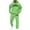 Light Green, variant on Men's Tracksuits 2 Piece Set Classic letter print Casual Hoodie Sweatshirt and Joggers Sweatpants Sets Running Sport Suits Clothes Outfits Brown L