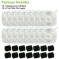 thumbnail image 6 of Pengug 28Pcs Replacement Filters Fit for Veken 95/67/135oz Pet Cat Dog Water Fountain, 6 of 6